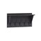 Flash Furniture Daly Wall Mounted 24in Solid Pine Wood Storage Rack with Upper Shelf and 5 Hooks HGWA-CR-5-BLKWSH-GG - alternate 7